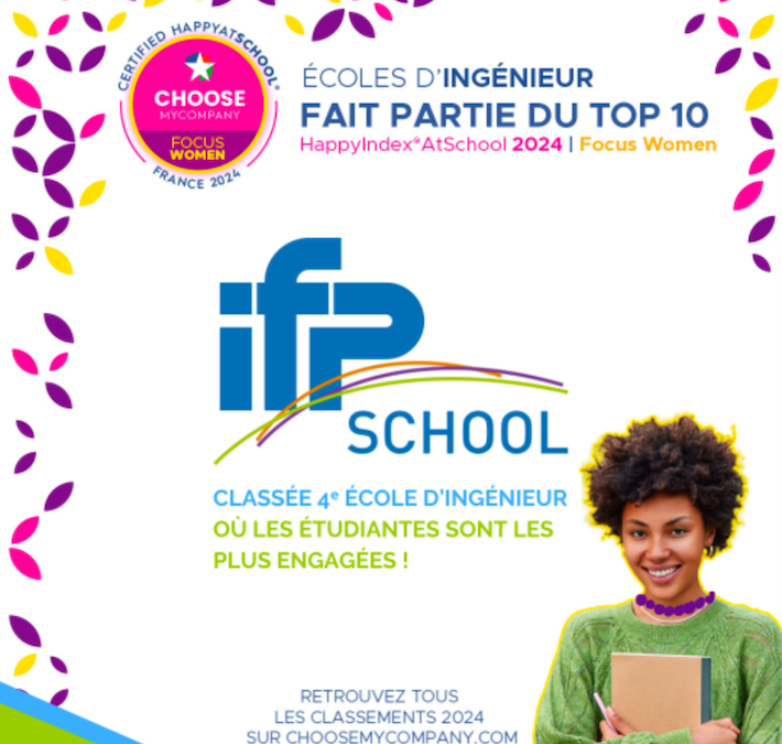 IFP School est 4e dans le classement HappyAtSchool®/Focus Women 2024