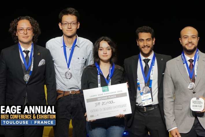 Photo_Actu_Laurie_Dake_Challenge_Second_2025 Équipe d'IFP School, 2e au Laurie Dake Challenge 2025