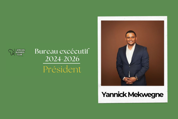 Yannick Mekwegne, diplômé d’IFP School, à la tête de l’African Business Club